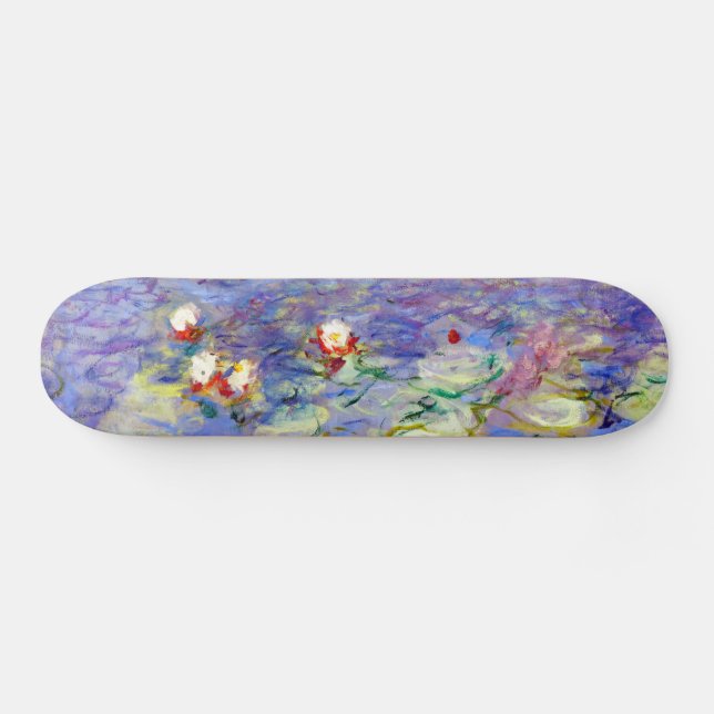 Skateboard Claude Monet - Nymphéas (Horz)