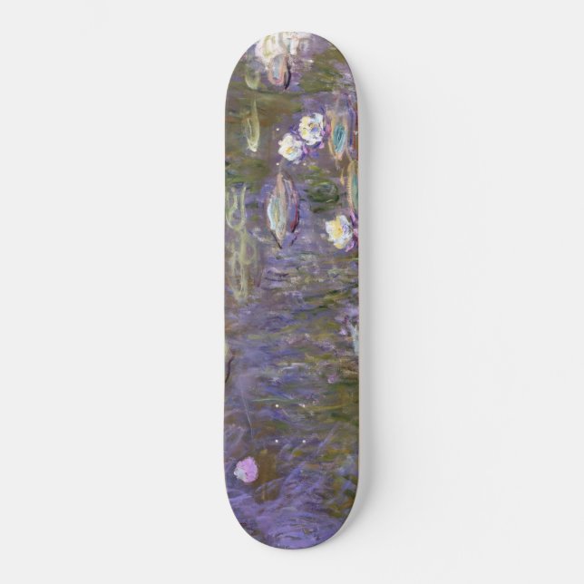 Skateboard Claude Monet-Nymphéas (Recto)