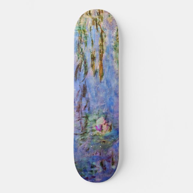 Skateboard Claude Monet - Nymphéas (Recto)