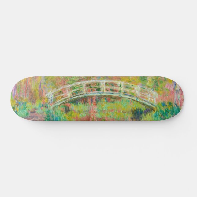 Skateboard Claude Monet - Pont Japonais, Giverny (Horz)