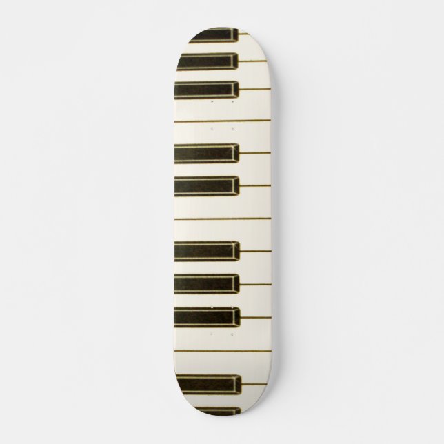 SKATEBOARD CLAVIER PIANO (Devant)