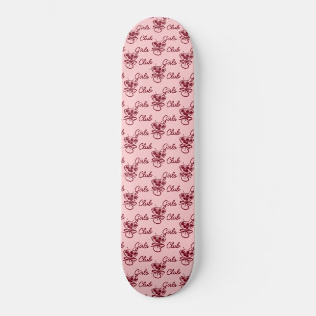 Skateboard Club de filles (Recto)