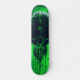 Skateboard Code d'ordinateur noir et vert