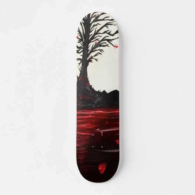 Skateboard Coeur brisé (Devant)