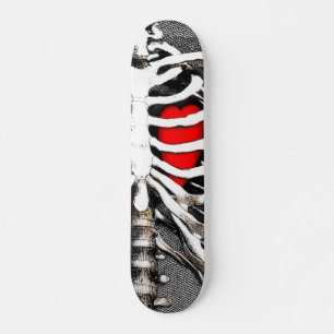 Skateboard Coeur mis en cage