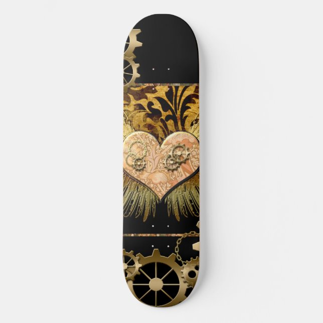 Skateboard Coeur vapeur (Recto)