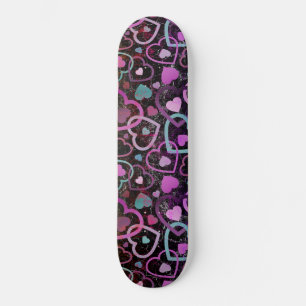 Skateboard Coeurs aléatoires RUD