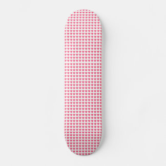 Skateboard Coeurs Polka