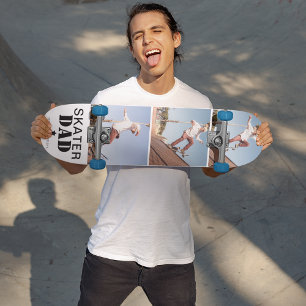 Skateboard Collage photo de papa skater moderne