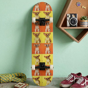 Skateboard Collage photo personnalisé de 16 photos de votre c