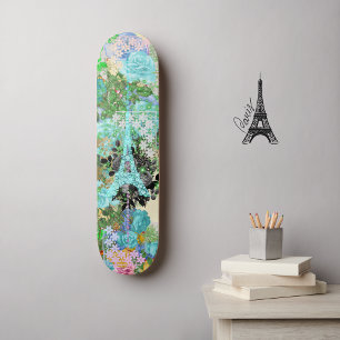 Skateboard Collage & Tour Eiffel