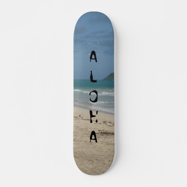 SKATEBOARD COLLECTION D'HAWAÏ ALOHA (Devant)
