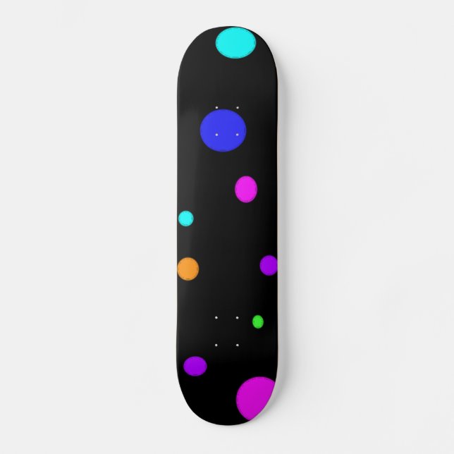 Skateboard Colored Orbs-skateboard (Recto)