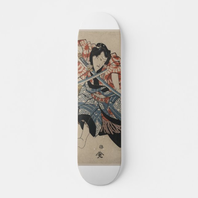Skateboard Combat samouraï d'épée circa 1825 (Devant)