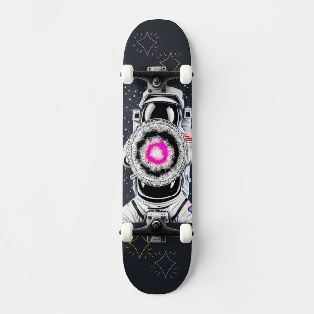 Skateboard Combinaisons spatiales (Recto)