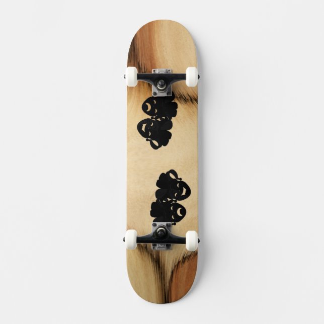 Skateboard Comédie antique et tragédie Théâtre Masques Jester (Recto)