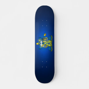Skateboard Comique le clown