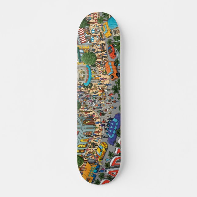 SKATEBOARD COMMANDE PAR RADIO (Devant)