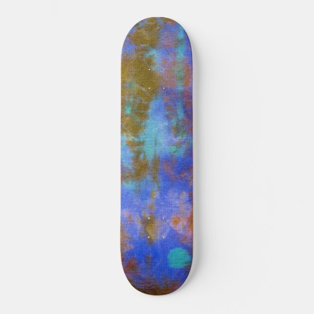 Skateboard Composition #9 en colorant de cravate par Michael (Recto)