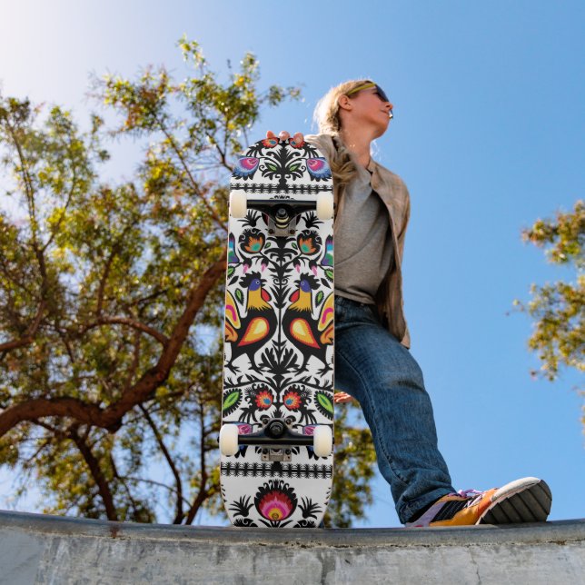 Skateboard Composition du folklore unique (Extérieur 1)