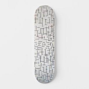 Skateboard Composition No. 10, Pier and Ocean   Mondriaan