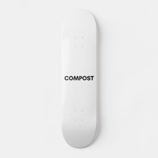 Skateboard compost