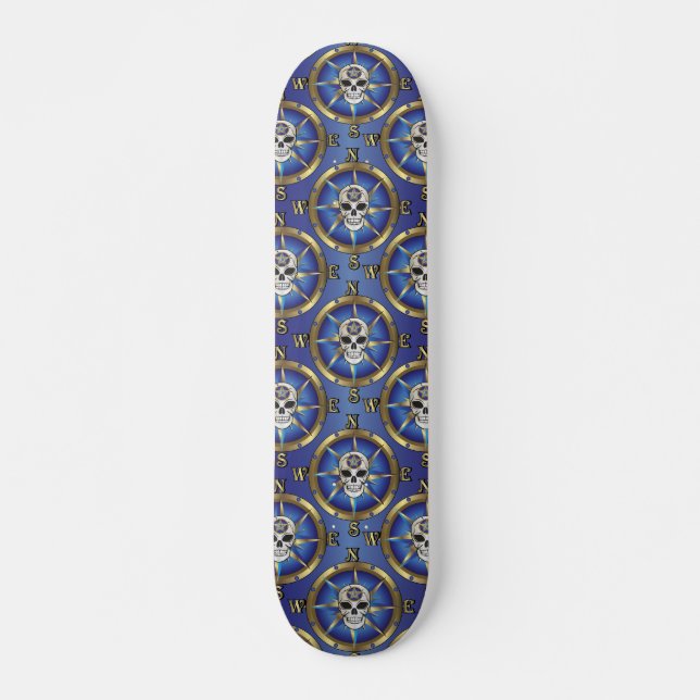 Skateboard Compteur crânien (Devant)