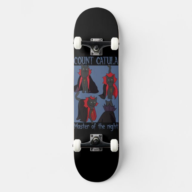 Skateboard Comte Catula Maître de la Nuit (Recto)