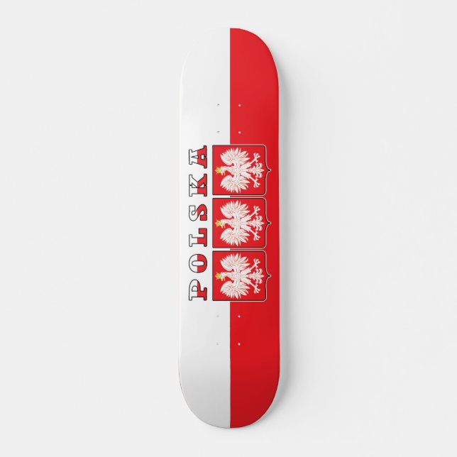 Skateboard Comté de Polska (Devant)