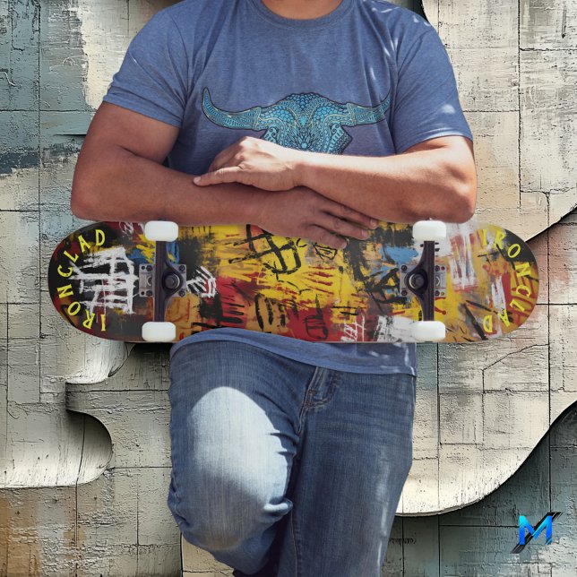 Skateboard Conception Abstraite Gras de Style Graffiti & Ambi (Créateur téléchargé)