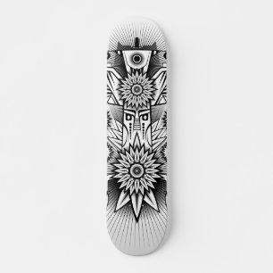 Skateboard Conception artistique tribale