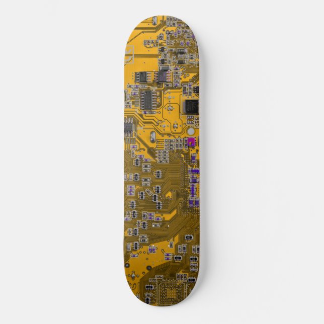 Skateboard Conception de carte de circuit imprimé PCB Orange  (Recto)