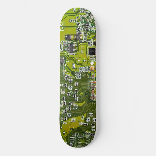 Skateboard Conception de carte de circuit imprimé PCB vert cl (Recto)