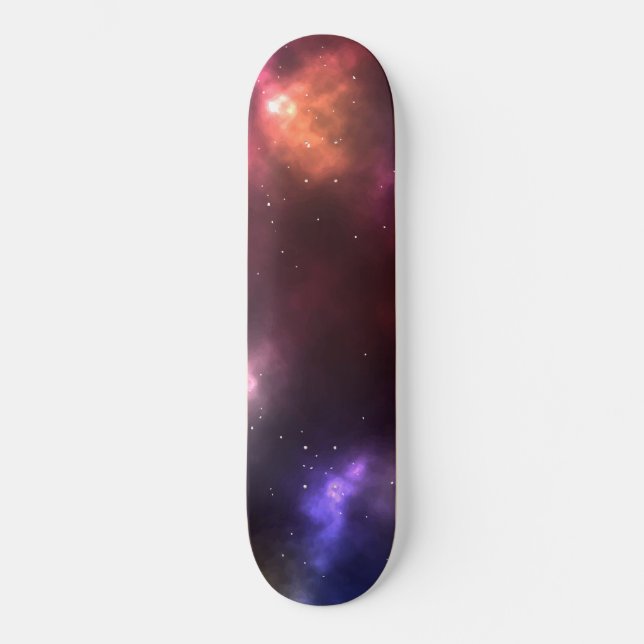 Skateboard Conception de constellations de l'espace cosmique  (Recto)