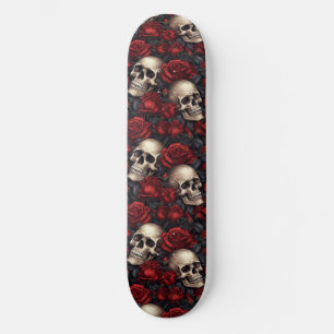 Skateboard Conception de la série A Skull and Roses 10