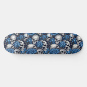 Skateboard Conception de la série A Skull and Roses 12