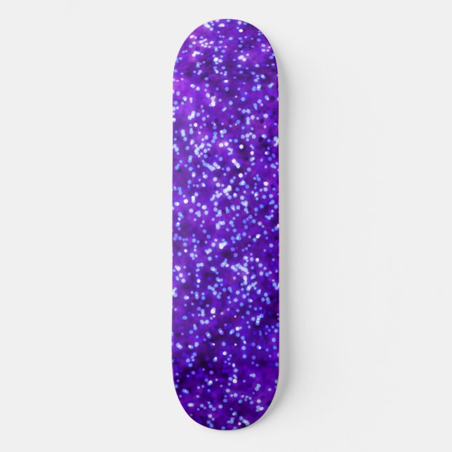 Skateboard Conception de Parties scintillant Faux violettes e (Recto)