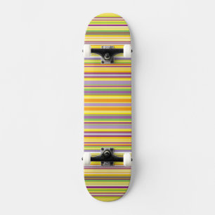 Skateboard Conception de rayures colorées mignonnes débardeur