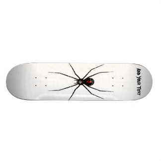 Skateboard Conception de veuve noire