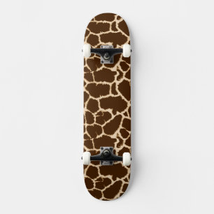 Skateboard Conception d'impression de girafe