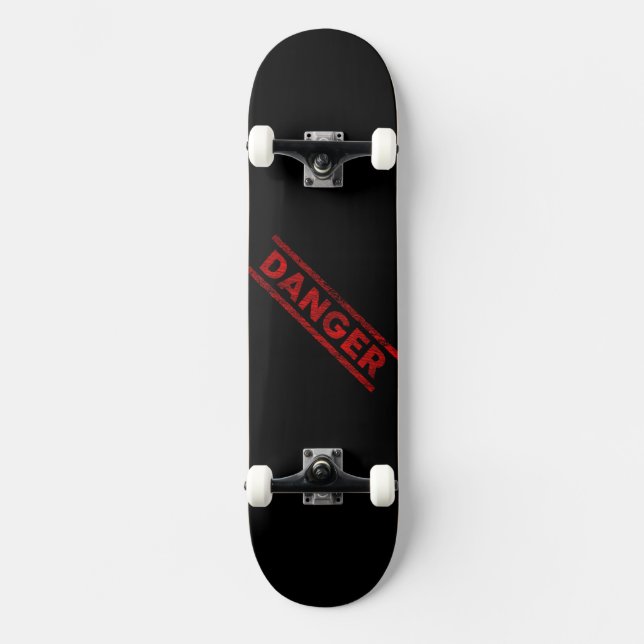 Skateboard Conception du skate Danger (Recto)