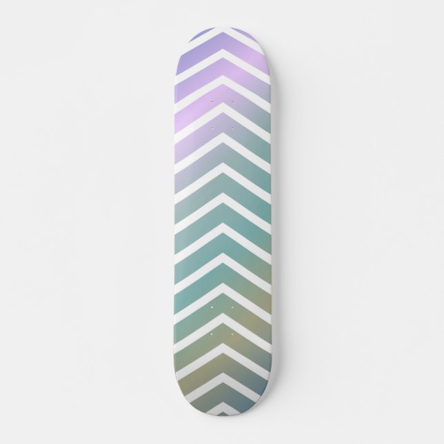 Skateboard Conception en bande Chevron (Devant)