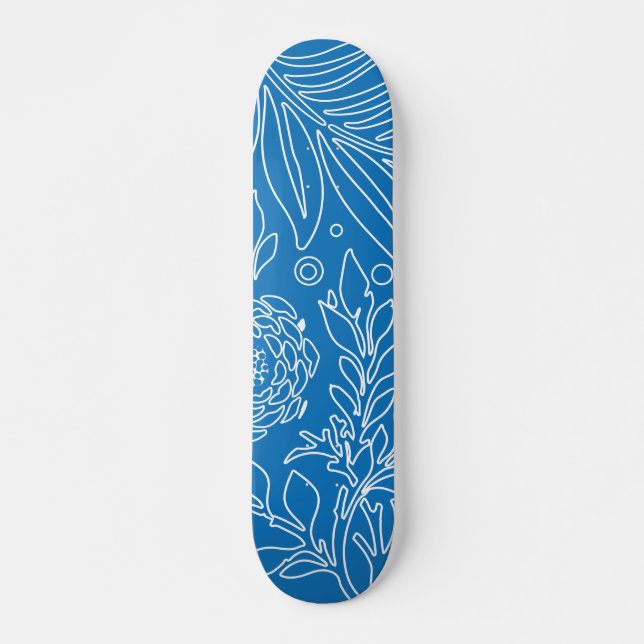 Skateboard Conception Florale 32 (Devant)