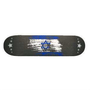 Skateboard Conception israélienne fraîche de drapeau