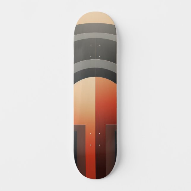Skateboard Conception symétrique avec arcs (Recto)