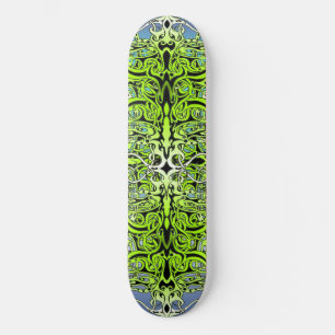 Skateboard Conception Tribale de l'Empire Vert