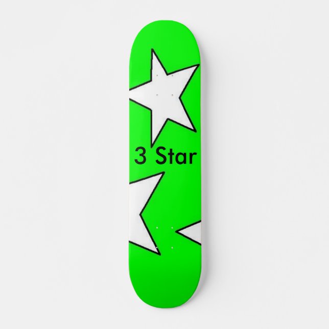 Skateboard conceptions trois-étoiles Skatboard vert (Devant)