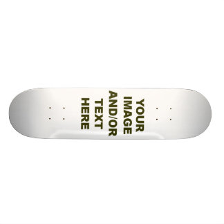 Skateboard Concevez votre propre planche à roulettes