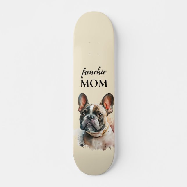 Skateboard Cool animal de compagnie famille mignonne chien Fr (Devant)
