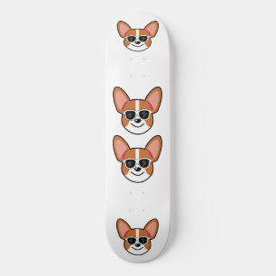 Skateboard Cool Corgi 